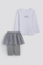 חליפת גן עם חצאית | דלתא