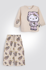 סט פיג'מה פוטר הלו קיטי | דלתא