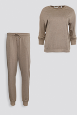 סט פיג'מה ארוכה ודקה | דלתא