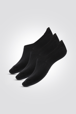 מארז 3 זוגות גרבי עקביות לגברים בצבע שחור מידות 41-46