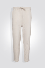 מכנסי טרנינג לגברים בצבע שמנת