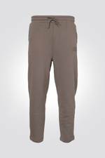 מכנסי טרנינג לגברים בצבע חום