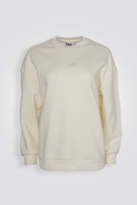 סווטשירט לנשים בצבע שמנת