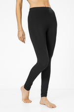 טייץ תרמי חם שחור לנשים