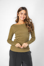 מארז שתי חולצות ארוכות צווארון עגול