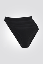 מארז רבעיית תחתוני מיני שחור