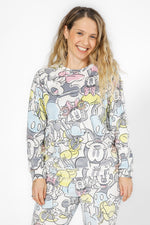 סט פיג’מה קטיפה MICKEY