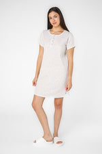 כותונת לילה פרחונית