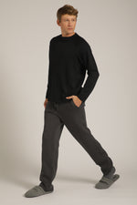 טישירט רגלן ארוכה עם לוגו בגב | קנת קול