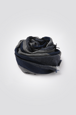 צעיף פסים לגברים נייבי