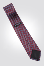 עניבת משי טהור בצבע אדום - MASHBIR//365