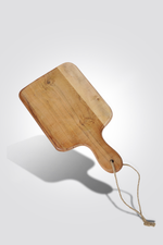 קרש חיתוך מרובע עם ידית