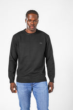 סריג ג'קארד בצבע שחור