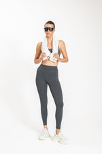 טייץ לנשים Full Length בצבע אפור