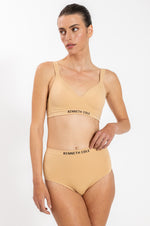 מקסי ריב רחב אל-תפר בצבע ניוד