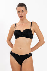 חזיית תחרה בלקונט עם ברזל וריפוד