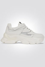 נעלי טריינר לנשים לבן וירוק בהיר