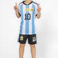 חליפת ילדים מדי ארגנטינה כדורגל מסי - 2