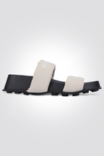 כפכף נשים בצבע שחור לבן