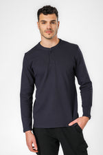 סריג דק צווארון עגול