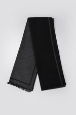 צעיף לגברים בצבע שחור