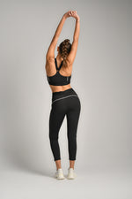 טייץ ארוך בעל חגורת מותן מגומי