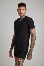 מארז שתי חולצות וי בייסיק לגברים