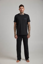 סט הלבשת פנאי שלושה חלקים לגברים