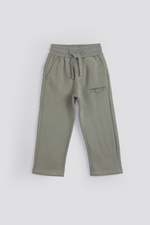 מכנסי ג'וגר ארוכים בצבע זית