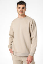 סווטשירט אוברסייז הדפס בגב