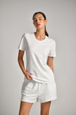 טישירט בייסיק צווארון עגול