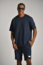 טישירט קצרה מבד ריב