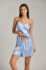 סט פיג'מה קצרה לנשים