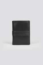 ארנק עור לגבר בצבע שחור