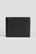 ארנק עור לגבר בצבע שחור