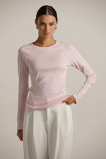 חולצת רגלן ארוכה בגזרה צמודה | קנת קול