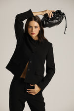 ג'קט מחויט בגזרה צמודה | קנת קול