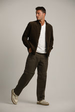 חולצת קורדרוי מכופתרת לגברים | קנת קול