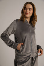 סווטשירט קטיפה בסגנון בלוזון | קנת קול