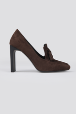 נעלי עקב עם פרנזים לנשים | קנת קול