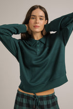 סווטשירט פולו בגזרת קרופ | קנת קול