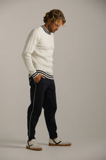 סריג בעיצוב טקסטורת צמות | קנת קול