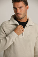 סריג סקי עם חצי רוכסן | קנת קול