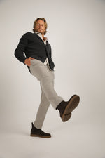 קרדיגן בסריגת ריב עבה | קנת קול