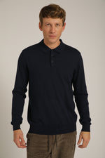 סריג פולו ארוך לגברים | קנת קול