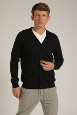 קרדיגן סריג עם כפתורים | קנת קול