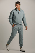 סווטשירט פולו בגזרת אוברסייז | קנת קול