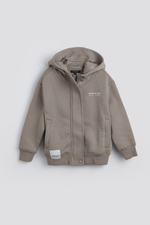 סווטשירט אוברסייז עם רוכסן נסתר | קנת קול