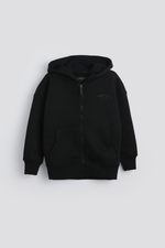 סווטשירט עם רוכסן וכובע קפוצ'ון | קנת קול