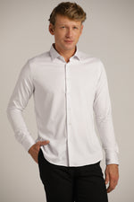 חולצה מכופתרת חלקה בגזרת מודרן פיט | קנת קול